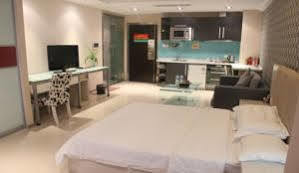 Hangzhou Dushangju Hotel Apartment Binjiang Dış mekan fotoğraf